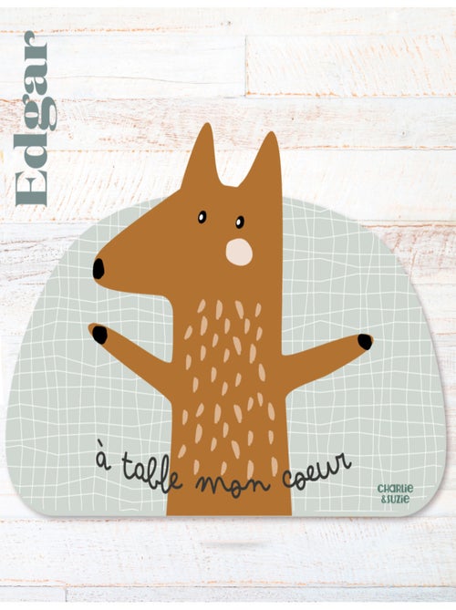 Set de table Renard Edgar - Kiabi