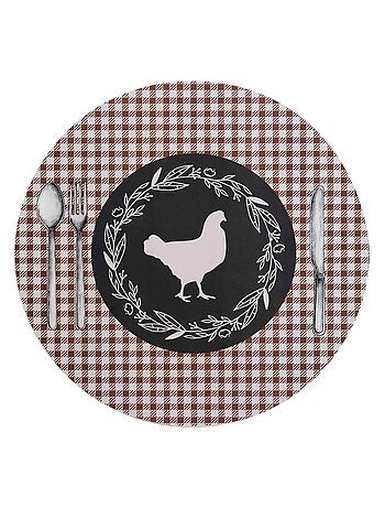 Set de table Maison - rouge - Kiabi