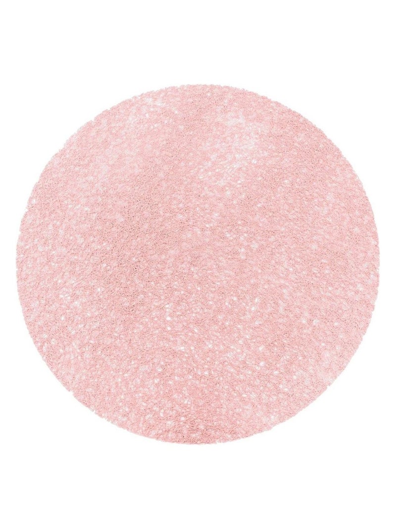 Set de table rond Collection Uni Tortillas Rose clair - Kiabi