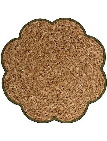 Set de table rond en jonc mona