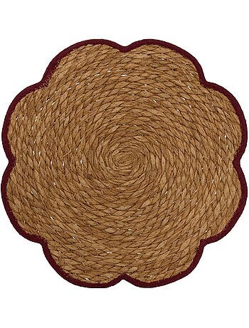 Set de table rond en jonc mona