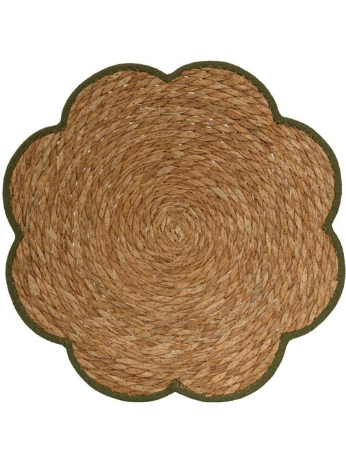 Set de table rond en jonc mona - Kiabi