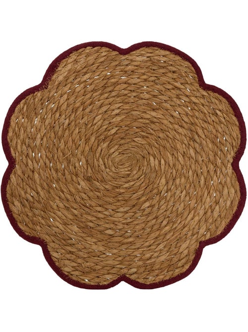 Set de table rond en jonc mona - Kiabi