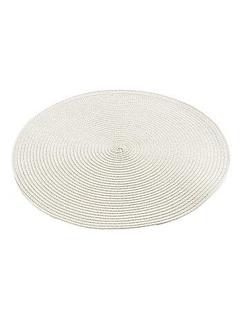 Set de table rond et coloré