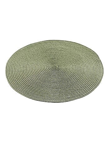 Set de table rond et coloré
