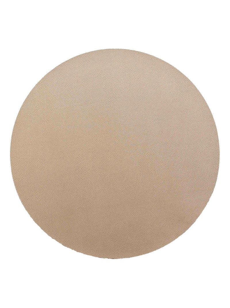 Set de table rond Grani Doré/or - Kiabi