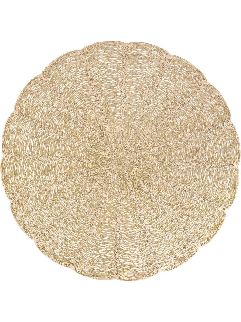 Set de table rond nest Doré - Kiabi