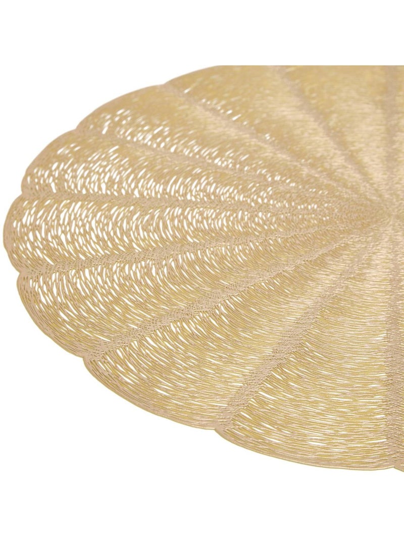 Set de table rond nest Doré - Kiabi