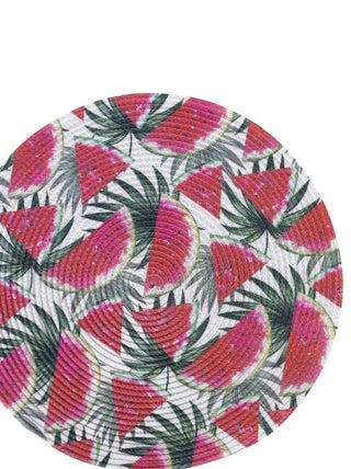 Set de table rond Pasteque