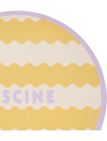 Set de table rond piscine