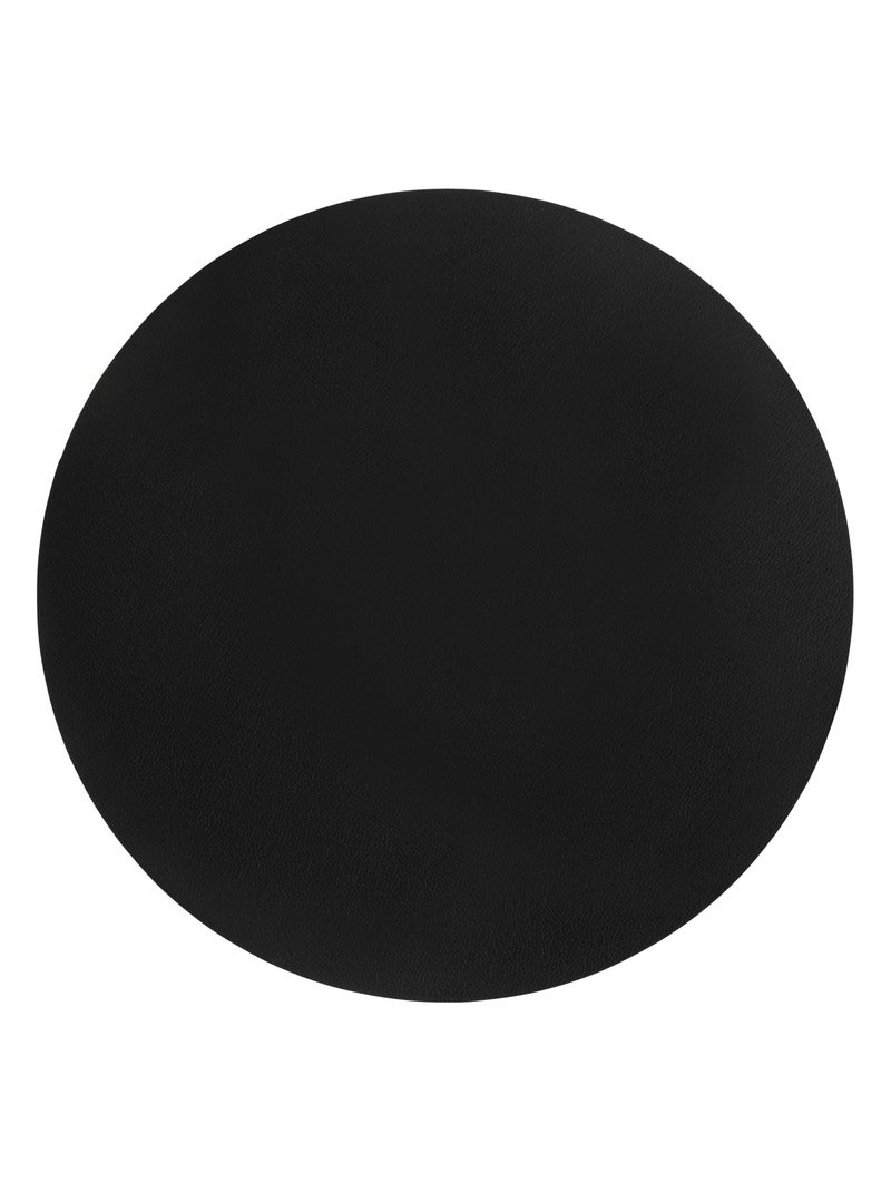 Set de table rond uni Noir - Kiabi