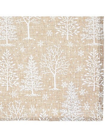 Set de table sapin 45 x 30 cm polyester