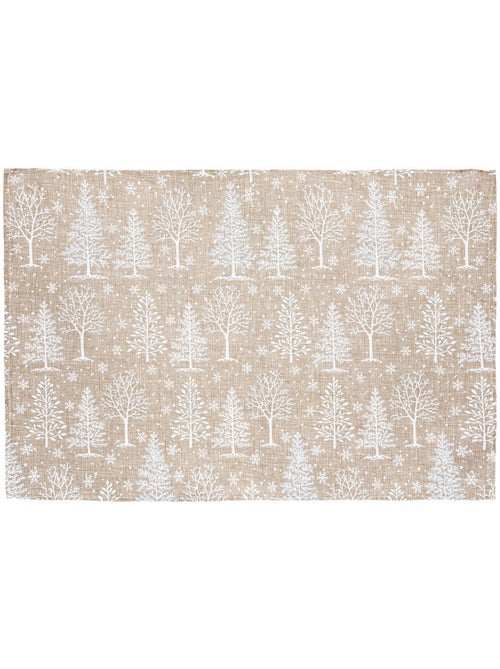 Set de table sapin 45 x 30 cm polyester - Kiabi