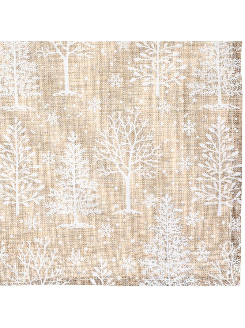 Set de table sapin 45 x 30 cm polyester Beige - Kiabi