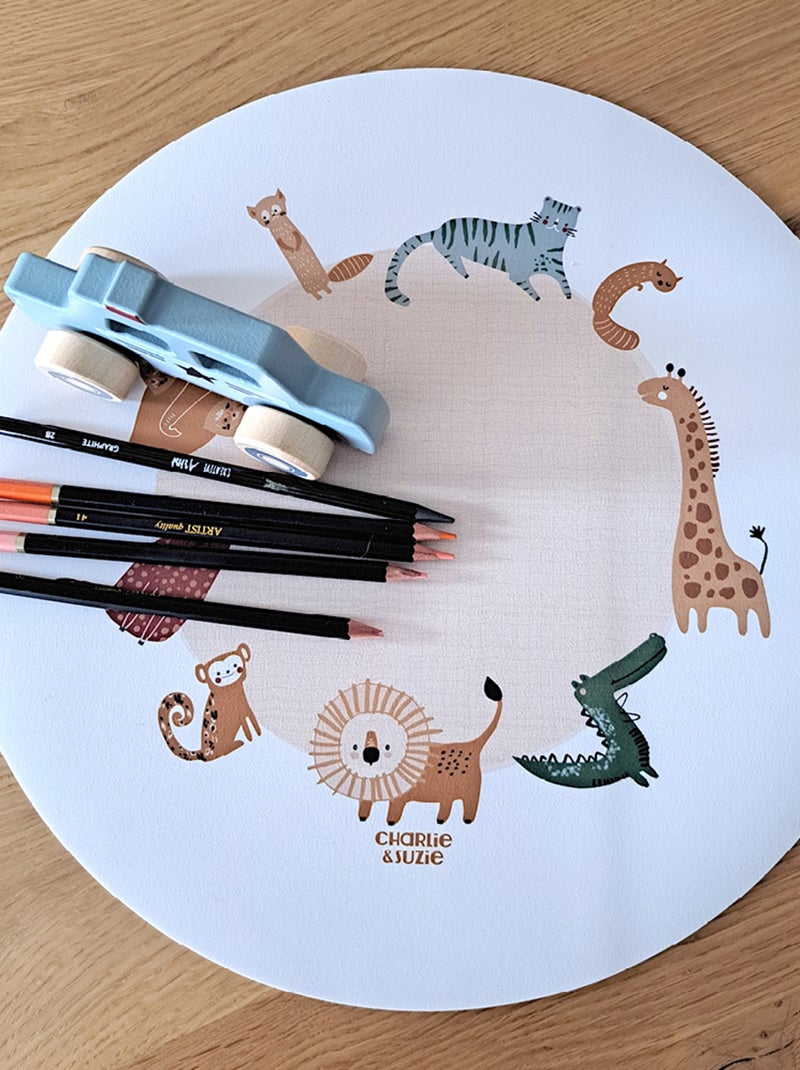 Set de table Savana  Les Amis Multicolore - Kiabi