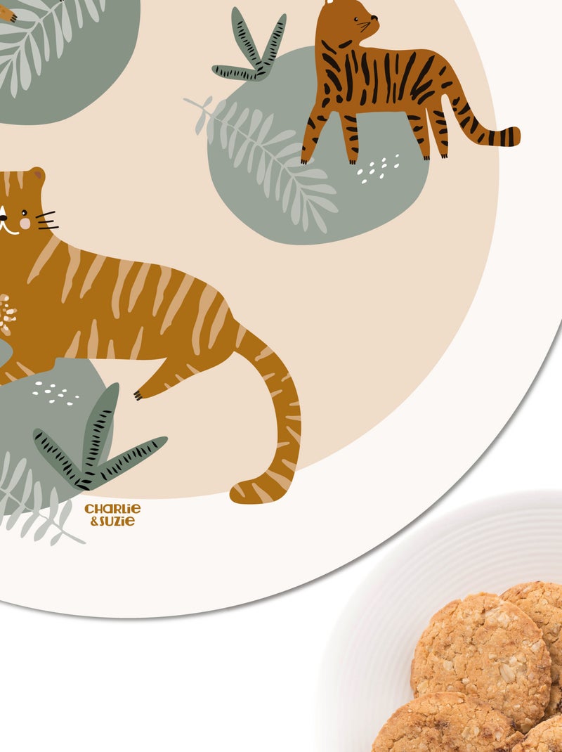 Set de table Savana  Les Panthères Multicolore - Kiabi
