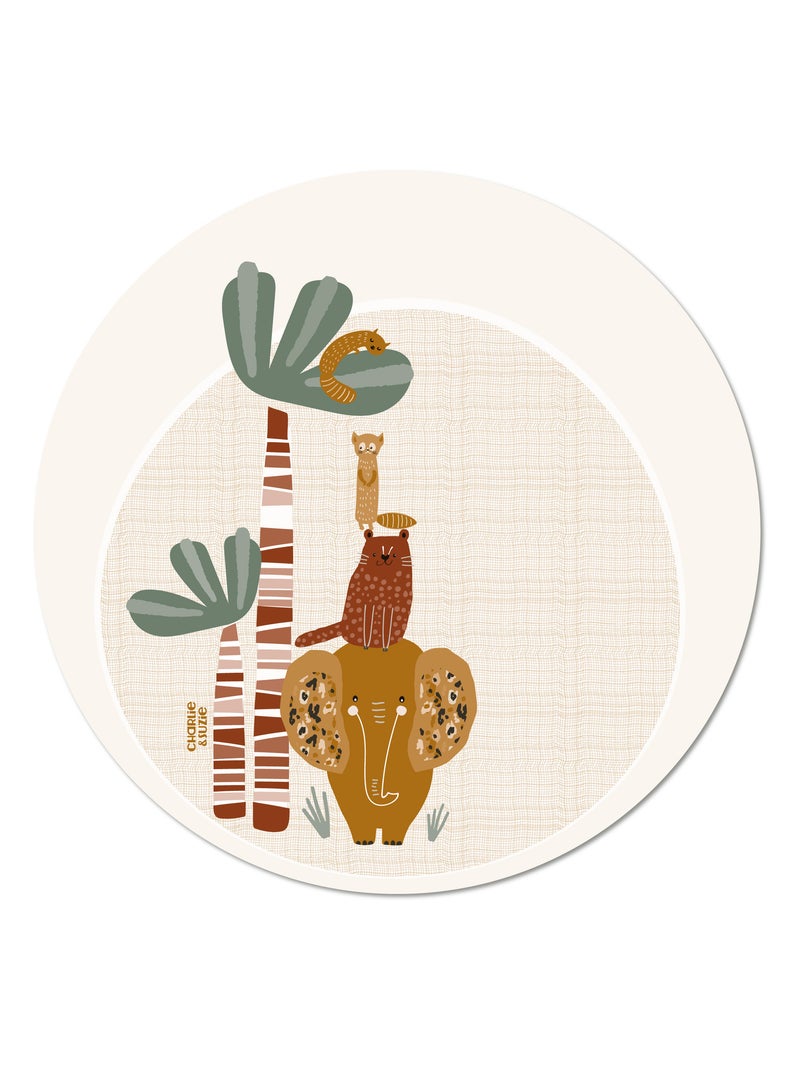 Set de table Savana Palmier Multicolore - Kiabi