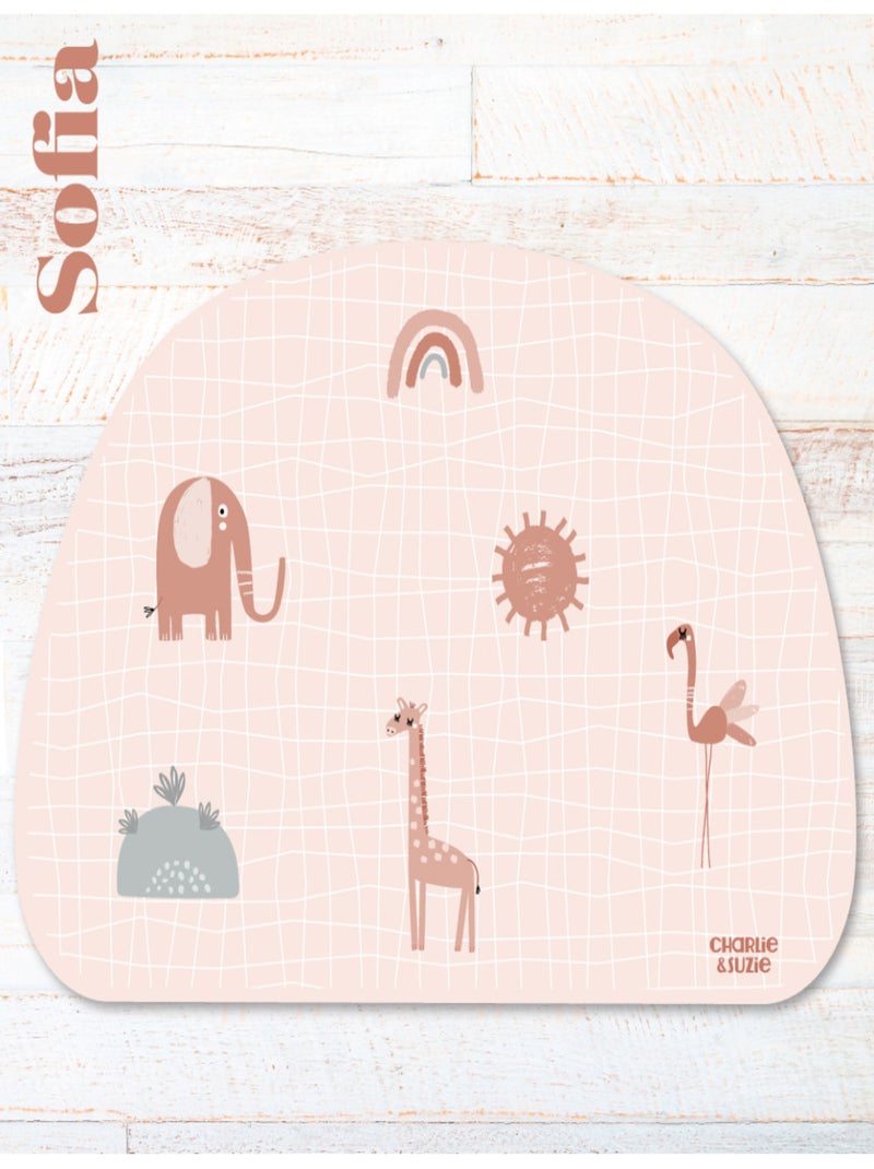 Set de table Sofia Animaux Multicolore - Kiabi