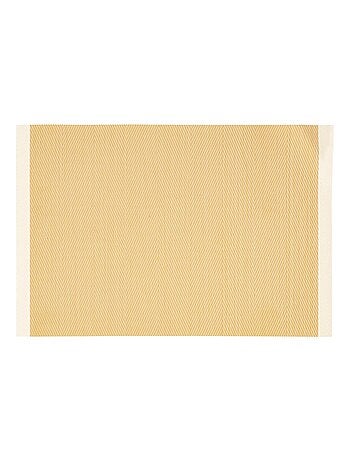 Set de table tissé avec liseré