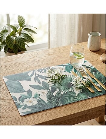 Set de table transparent Fleur tanisse