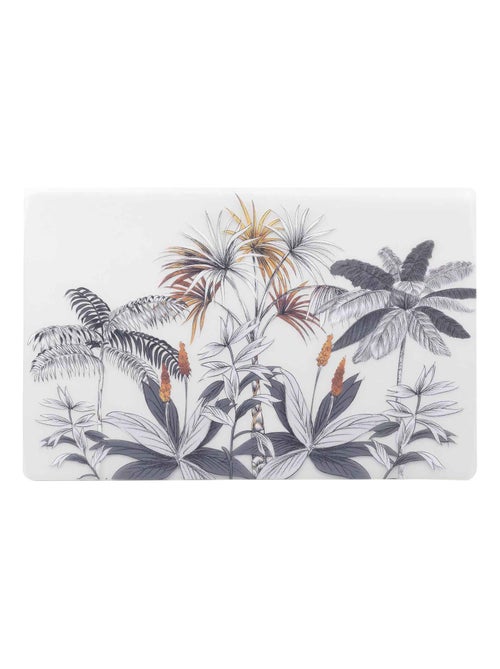 Set de table transparent Idalia tropicale - Kiabi