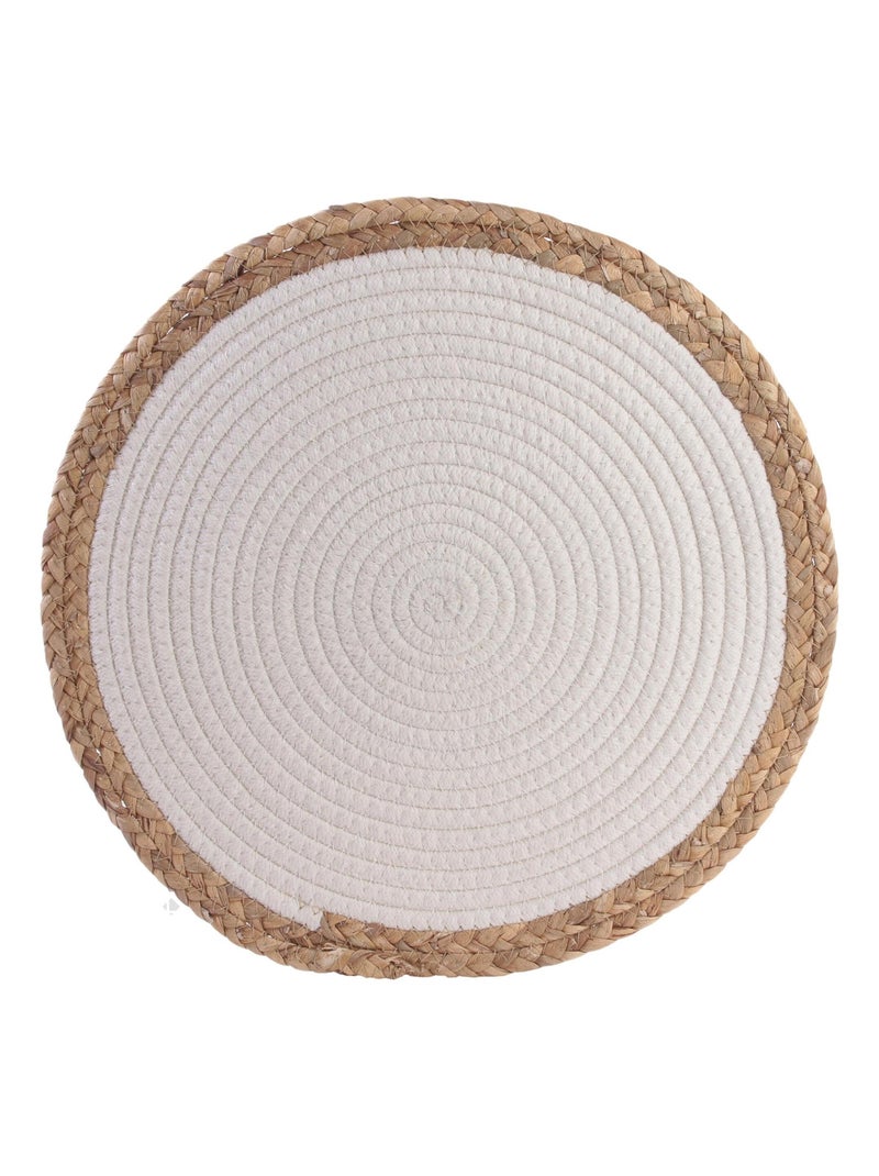 Set de table TRESSE Blanc - Kiabi