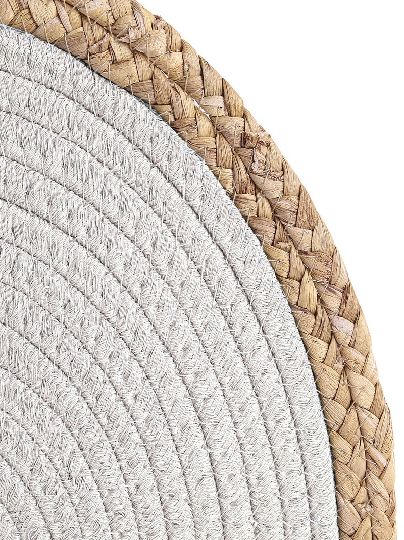 Set de table TRESSE Blanc - Kiabi
