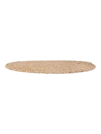 Set de table tressé Bord de mer - Diam. 38 cm - Beige