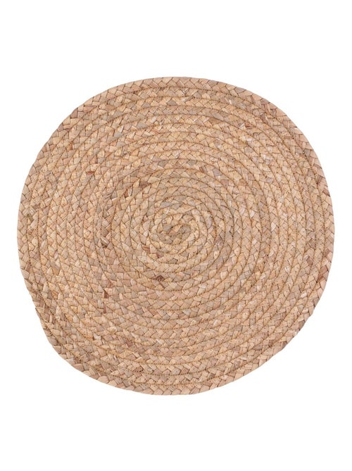 Set de table tressé Bord de mer - Diam. 38 cm - Beige - Kiabi Set de table tressé Bord de mer - Diam. 38 cm - Beige - Kiabi