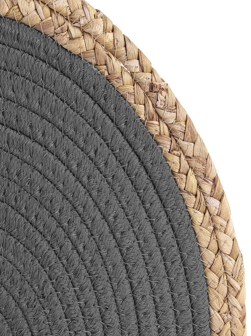 Set de table TRESSE Gris - Kiabi