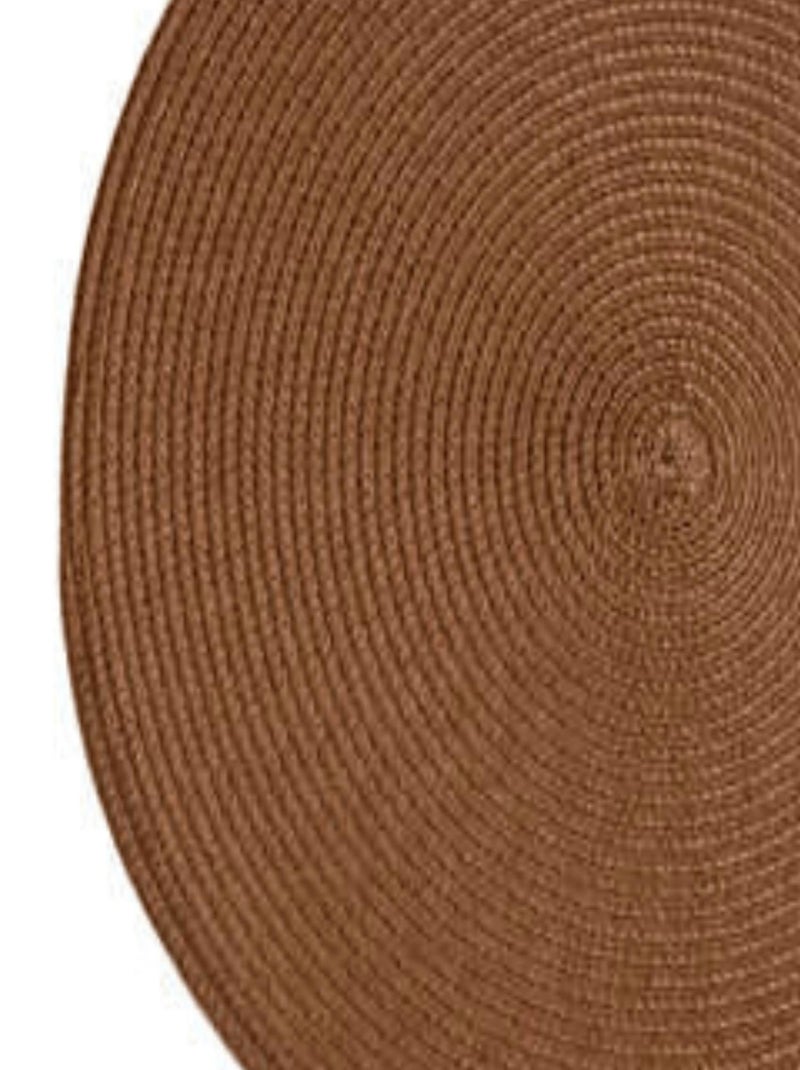 Set de table tressé Marron clair - Kiabi