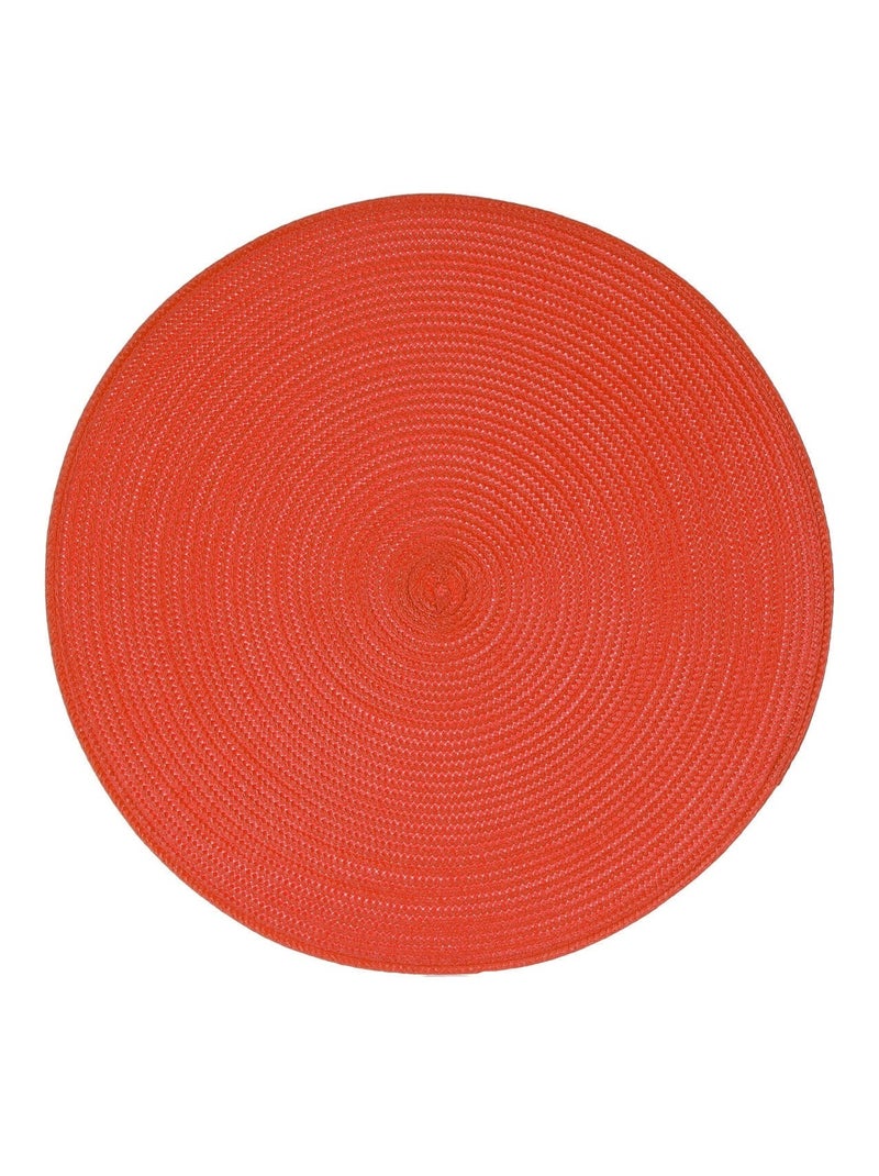 Set De Table Rouge Set de table tresse rond rouge - Rouge - 0.00€ - Kiabi