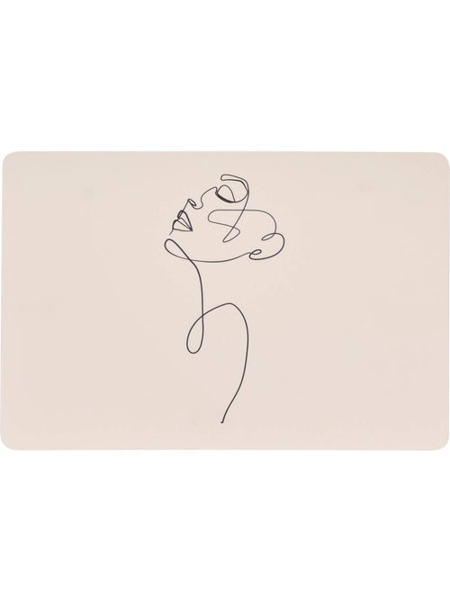 Set de table visage - Kiabi