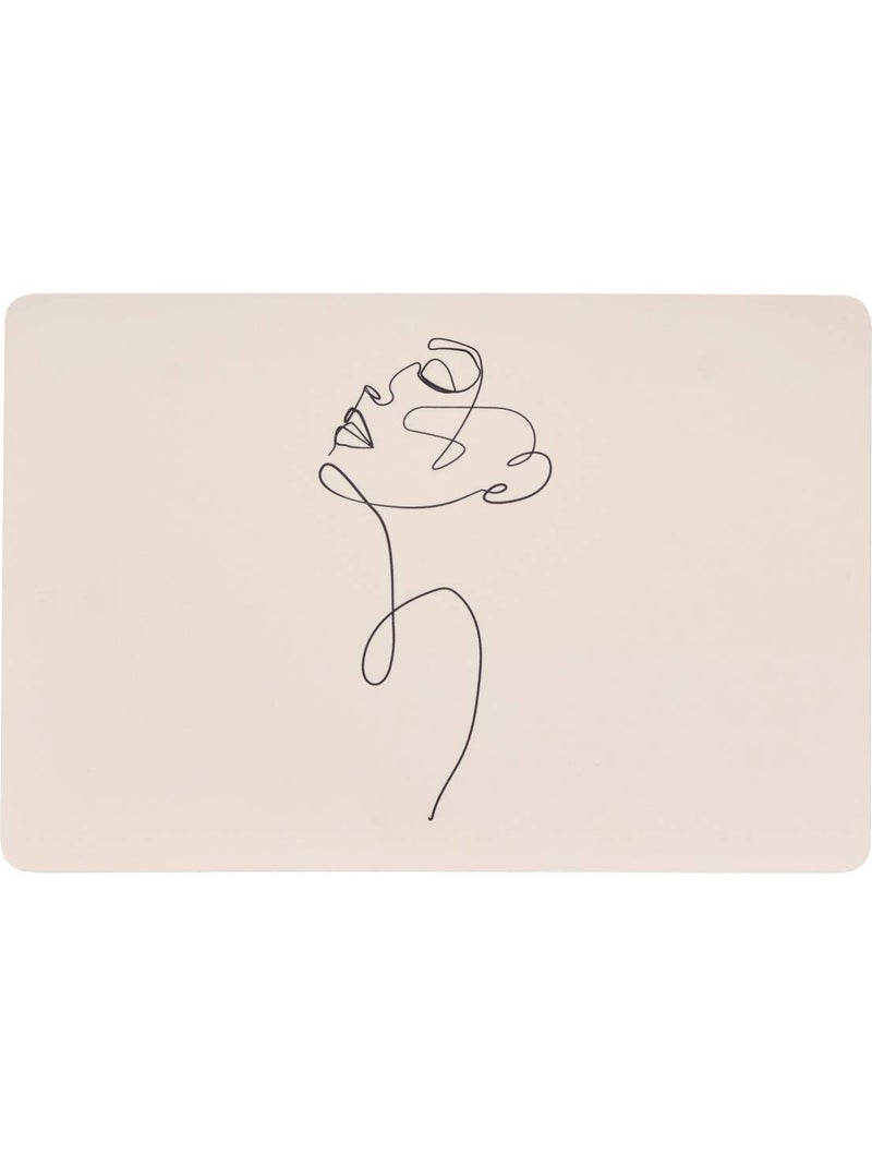 Set de table visage Vert - Kiabi