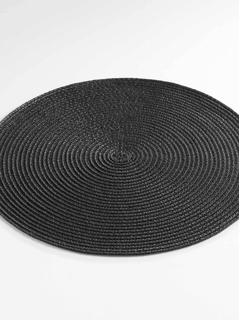 Set de table Zebulon Noir - Kiabi