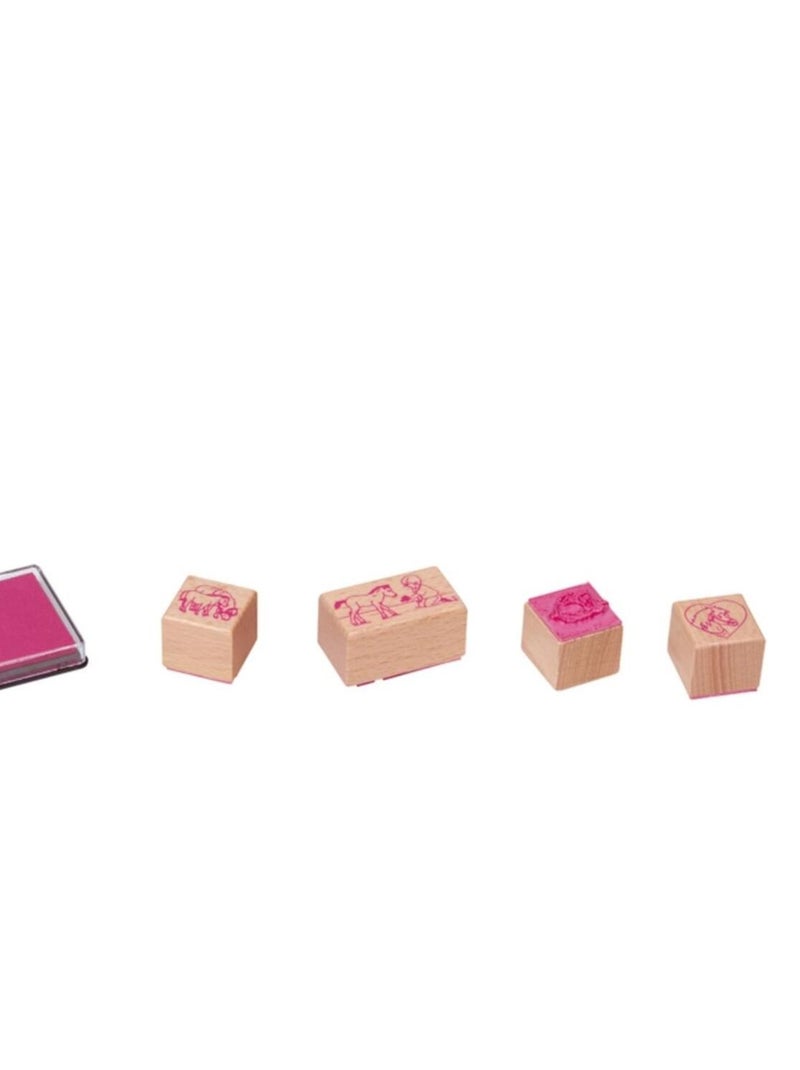 Set de tampons "Ma petite écurie" N/A - Kiabi