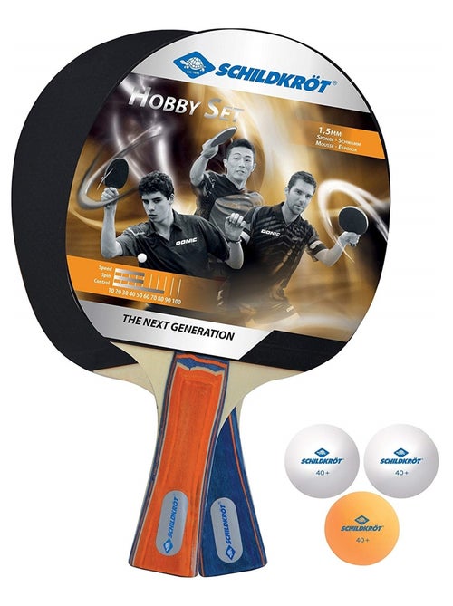 Set de tennis de table Hobby pour 2 joueurs - Kiabi Set de tennis de table Hobby pour 2 joueurs - Kiabi