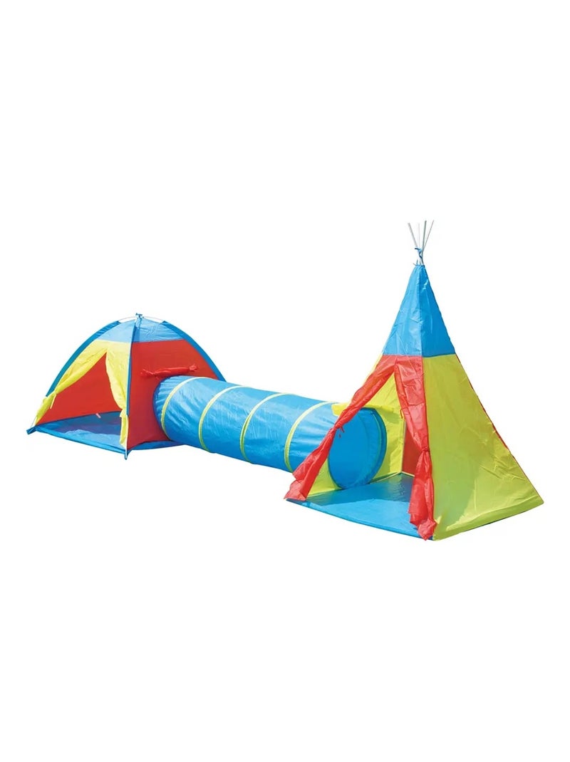Set de tentes Aventure avec Tunnel Multicolore - Kiabi