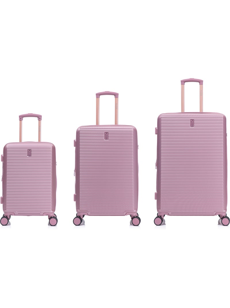 Set de Valise de Voyage | Ensemble de Bagages | 3 Pièces | Cabine, Moyenne, Grande | CELIMS France Rose - Kiabi