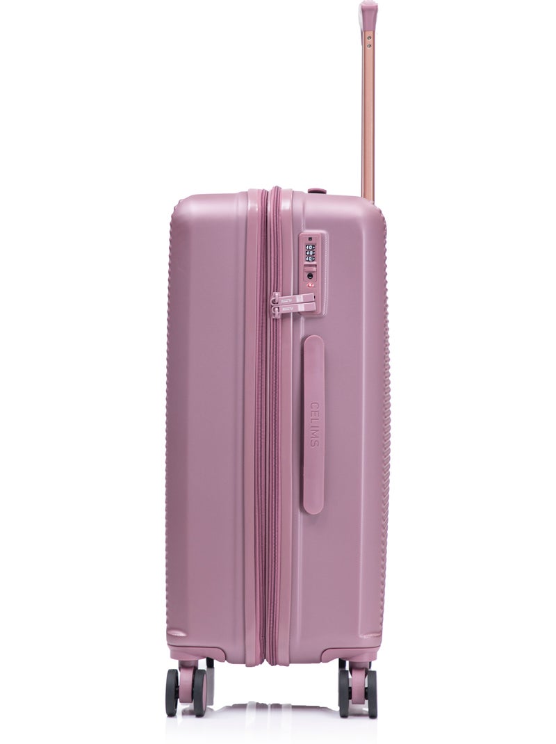 Set de Valise de Voyage | Ensemble de Bagages | 3 Pièces | Cabine, Moyenne, Grande | CELIMS France Rose - Kiabi