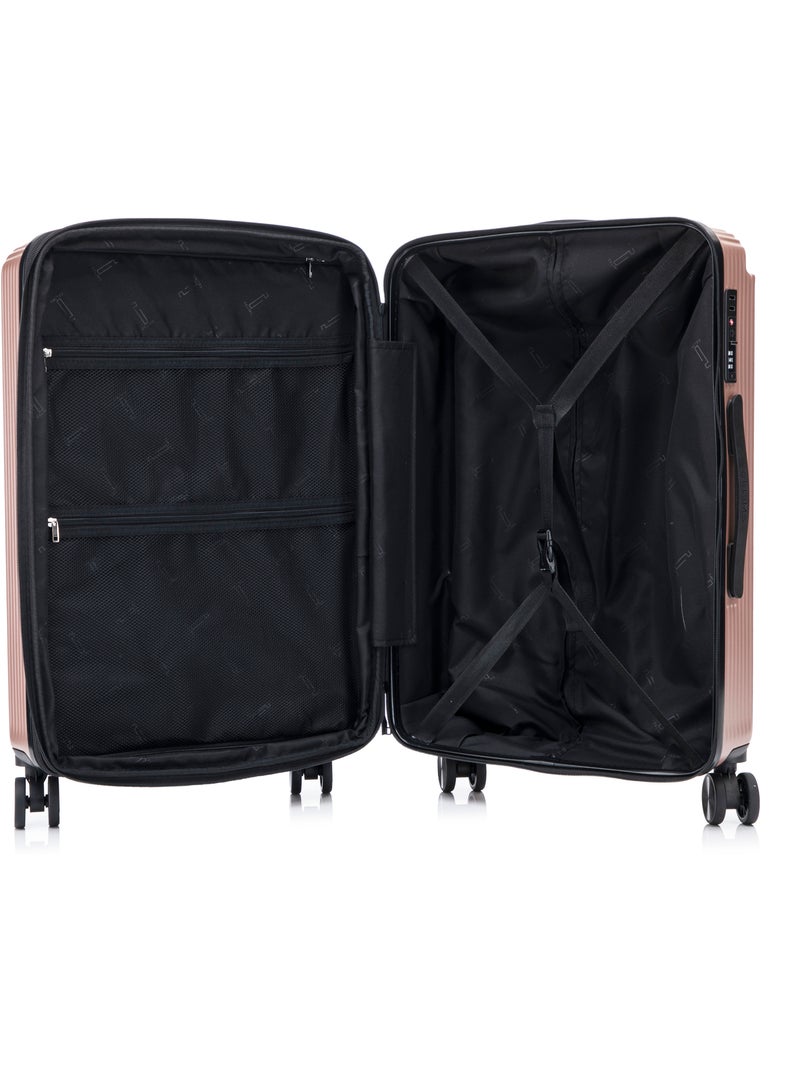 Set de Valise de Voyage Wide Trolley | Ensemble de Bagages | 3 Pièces | Serrure TSA | CELIMS France Champagne - Kiabi