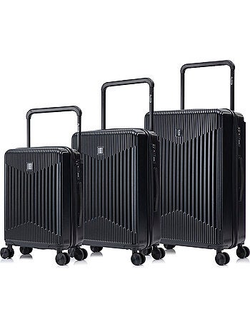 Set de Valise de Voyage Wide Trolley | Ensemble de Bagages | 3 Pièces | Serrure TSA | CELIMS France