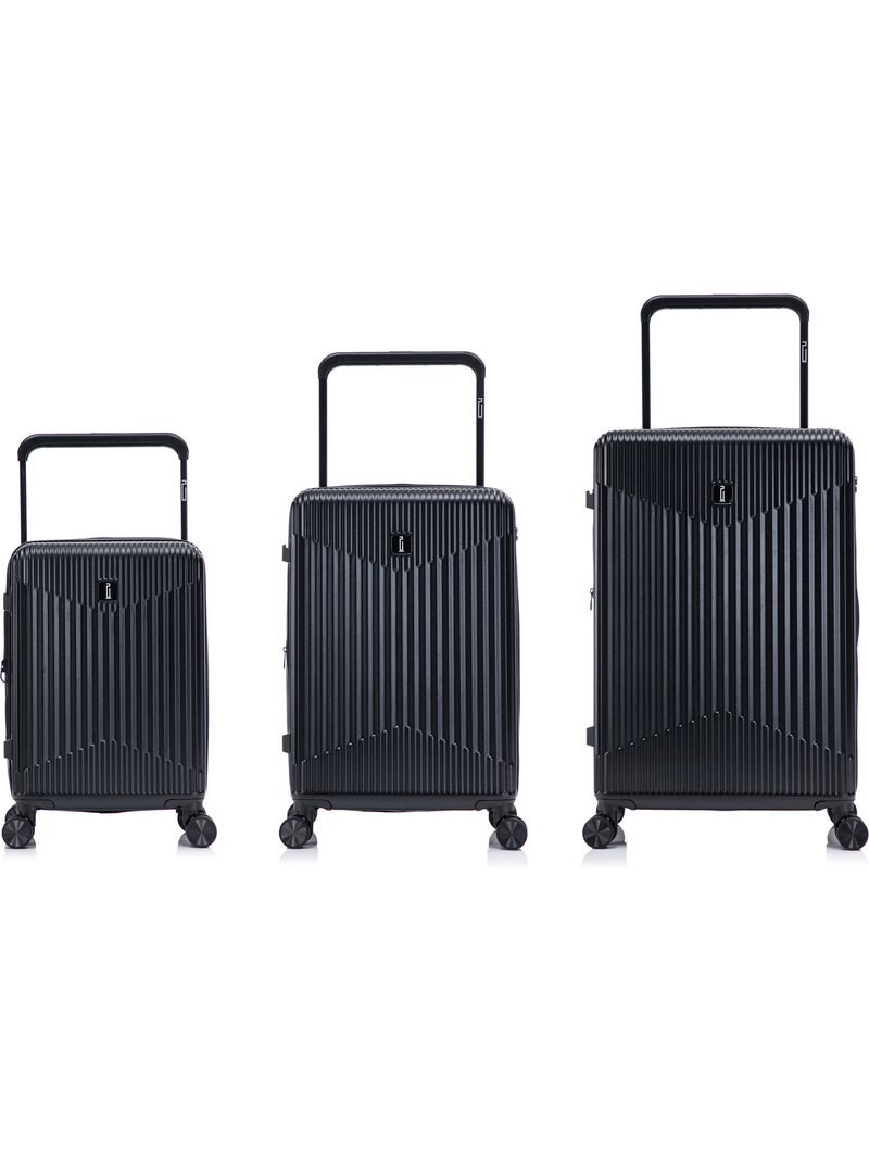 Set de Valise de Voyage Wide Trolley | Ensemble de Bagages | 3 Pièces | Serrure TSA | CELIMS France Noir - Kiabi