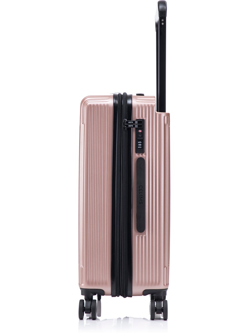 Set de Valise de Voyage Wide Trolley | Ensemble de Bagages | 3 Pièces | Serrure TSA | CELIMS France Rose - Kiabi