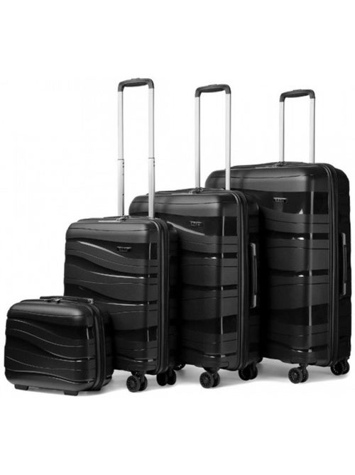 Set de valises - 14/20/24/28 cm abs 100 l tsa - kono - Kiabi Set de valises - 14/20/24/28 cm abs 100 l tsa - kono - Kiabi