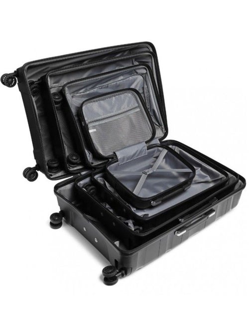Set de valises - 14/20/24/28 cm abs 100 l tsa - kono - Kiabi Set de valises - 14/20/24/28 cm abs 100 l tsa - kono - Kiabi