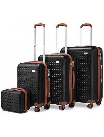 Set de valises - 31/55/67/76 cm abs 99 l tsa - kono