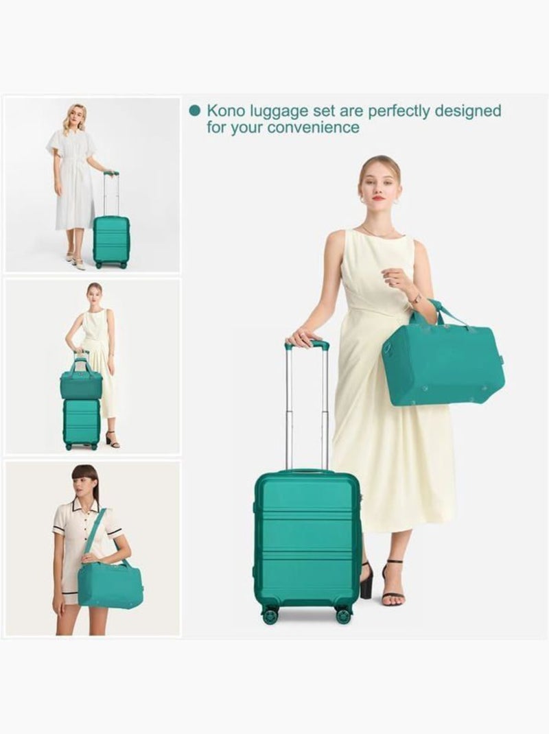 Set de valises - 51.5x38x21 cm rigide 38 l tsa - kono Bleu - Kiabi