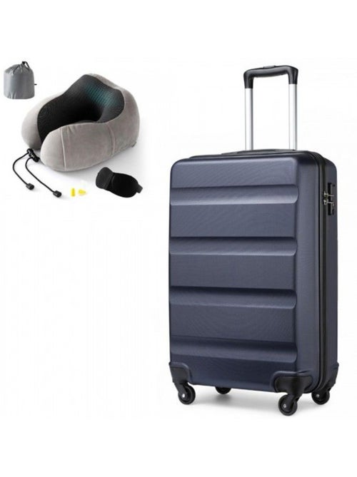 Set de valises - 55x38x20 cm abs 4 roulettes serrure tsa - kono - Kiabi