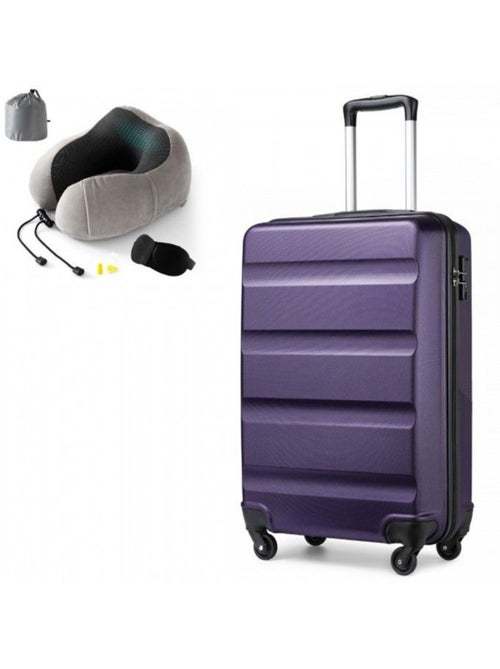 Set de valises - 55x38x20 cm abs 4 roulettes serrure tsa - kono - Kiabi